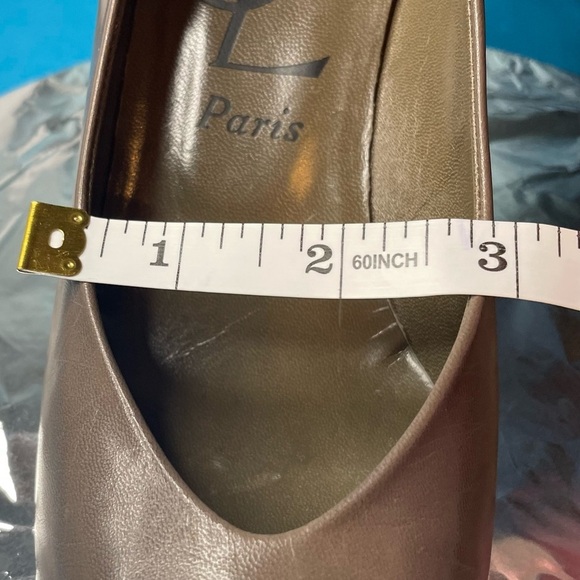 Yves Saint Laurent Brown Leather Pumps Size 8.5 Regular Made in Italy with COA - Picture 12 of 14